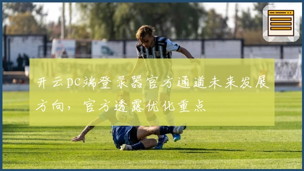 开云pc端登录器官方通道未来发展方向,官方透露优化重点